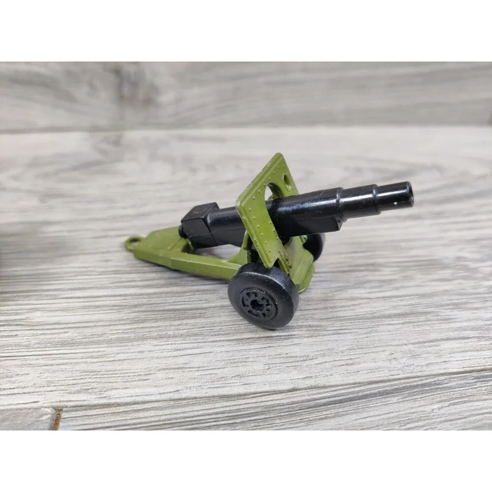 Vintage 1973 Lesney Matchbox Rolamatics No 28 & Gun Diecast Car Made in England